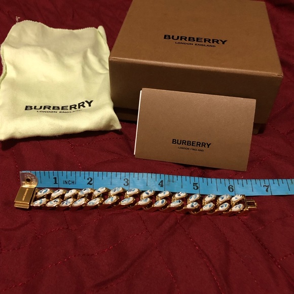 Authentic Burberry Link Bracelet - Picture 9 of 9